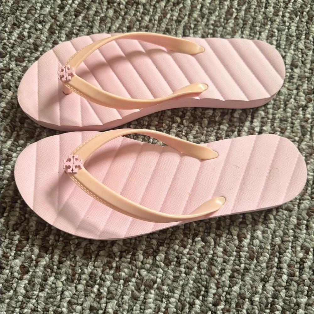 Tory Burch pink Flip-Flop Sandals